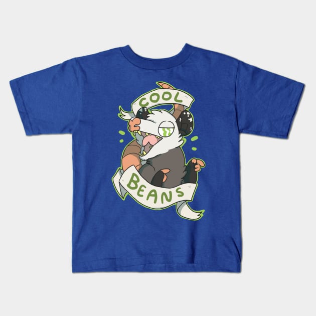 Cool Beans Kids T-Shirt by goccart